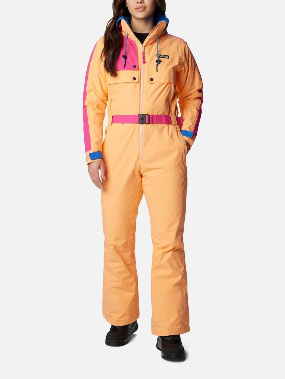 Columbia Wintertrainer Snow Suit Bright Nectar Fuschia Fizz Size XL EUC